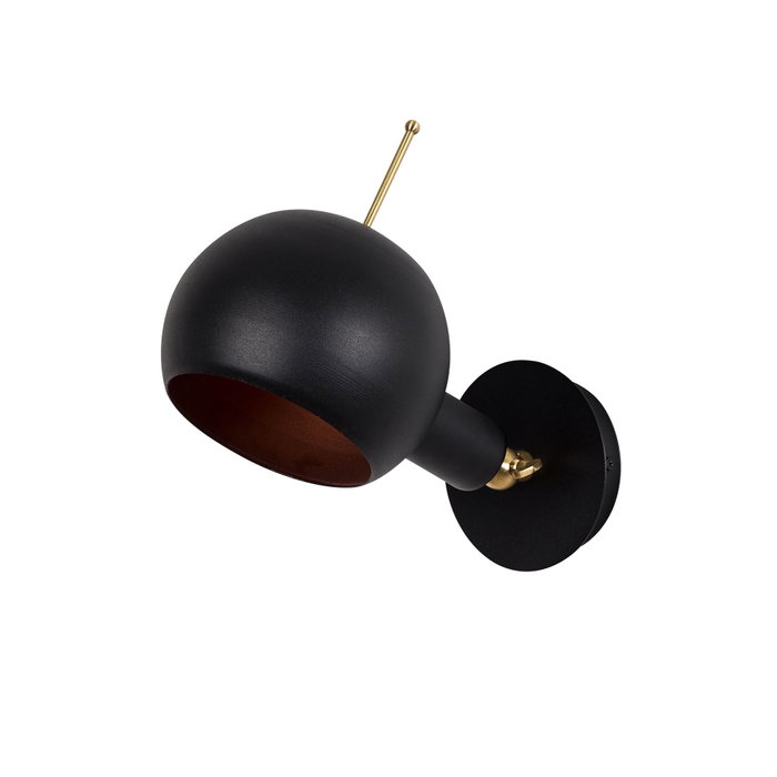 Opviq Sivani - MR-660 Lámpara de pared negra y cobre